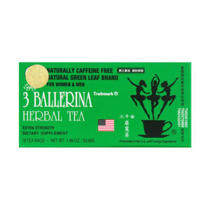 3 Ballerina Herbal Tea Hộp 18 Gói - Hạn Chế Mỡ Thừa