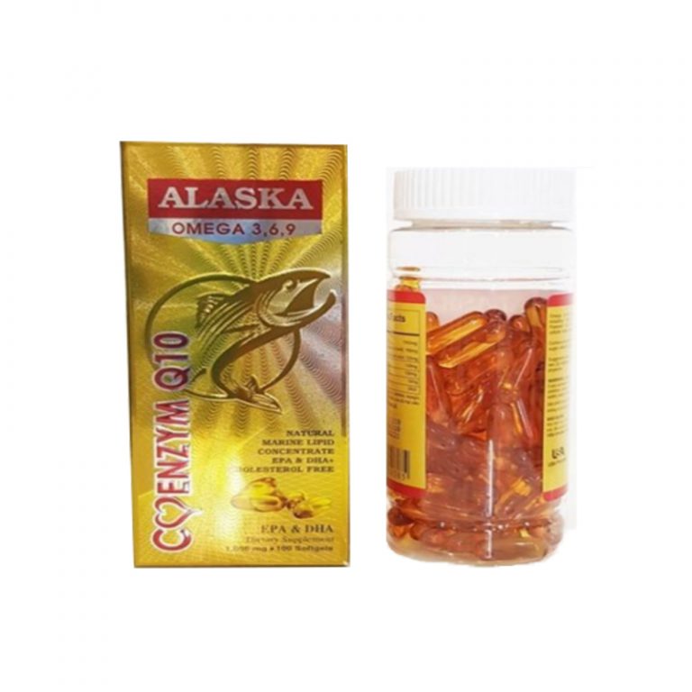 Alaska Omega 3.6.9 Hộp 100 Viên Dầu Cá Tăng Cường Thị Lực