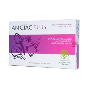 An Giấc Plus Hộp 20 Viên - Hỗ Trợ Hoạt Huyết, Dưỡng Não, An Thần