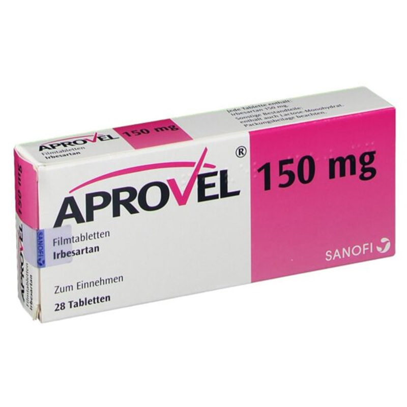 Aprovel 150mg Hộp 28 Viên - Thuốc Điều Trị Tăng Huyết Áp
