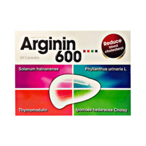 Arginin 600 Hộp 60 Viên - Giúp Tăng Cường Chức Năng Gan