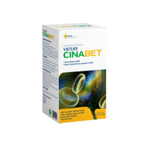Cinabet Hộp 30 Viên - Hỗ Trợ Điều Trị Tiểu Đường