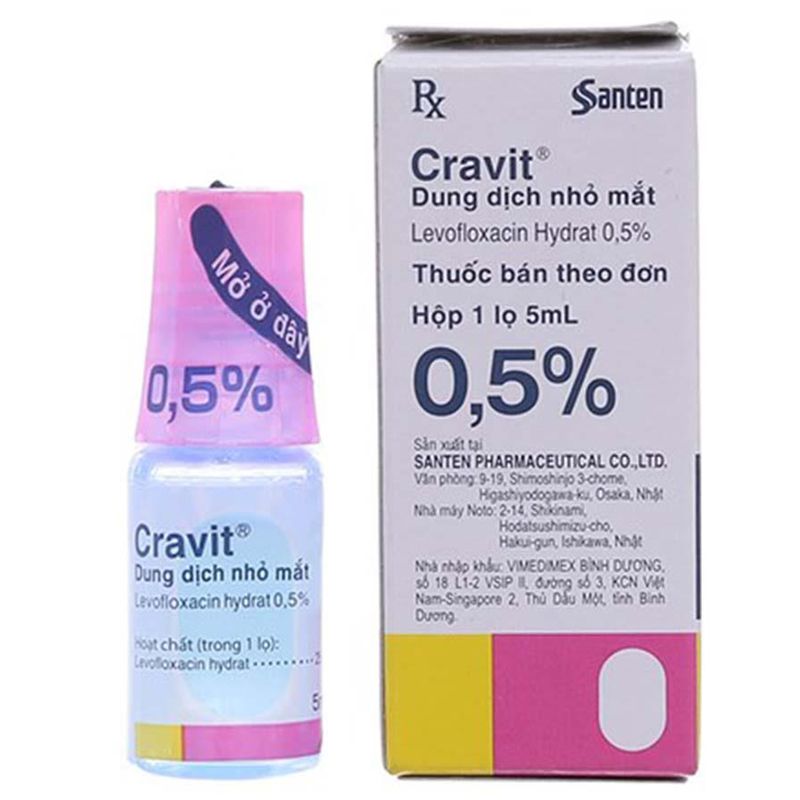Cravit 0,5% Lọ 5ml