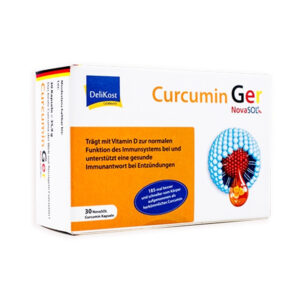 Curcumin Ger Hộp 30 Viên - Giảm Lão Hóa, Chống Oxy Hóa