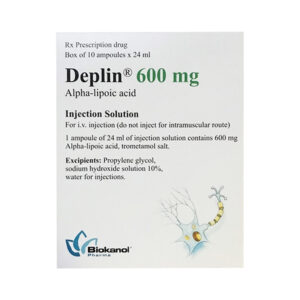 Deplin 600mg Hộp 10 Ống - Điều Trị Chứng Rối Loạn Về Mắt