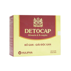 Detocap Hulipha Hộp 60 Viên - Tăng Cường Chức Năng Gan