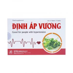 Định Áp Vương Hộp 30 Viên - Hỗ Trợ Giảm Lipid Máu