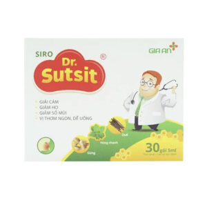 Dr. Sutsit Gia An Hộp 30 Gói - Siro Giảm Ho Hiệu Quả