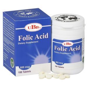 Folic Acid Lọ 100 Viên