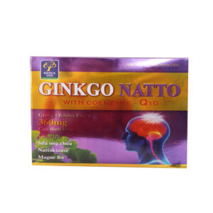 Ginkgo Natto Hộp 100 Viên - Tăng Cường Tuần Hoàn Não