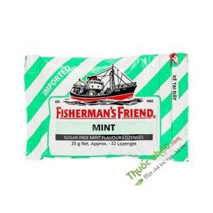 Kẹo Cay Con Tàu Không Đường Fisherman's Friend Mint