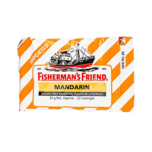 Mandarrin Gói 25G - Kẹo Cay Con Tàu Không Đường