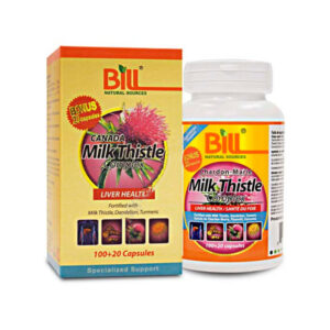Milk Thistle Lọ 120 Viên - Hỗ Trợ Chức Năng Gan
