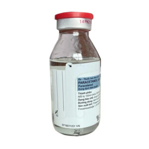 Paracetamol Kabi AD 100ml - Dung dịch tiêm truyền
