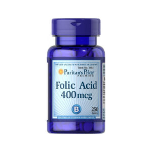 Puritan’s Pride Folic Acid 400mg 250 Viên
