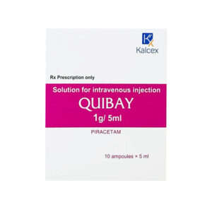 Quibay 1g/5ml Hộp 10 Ống - Trị Di Chứng Thiếu Máu Não