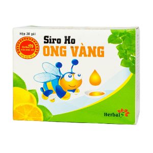 Siro Ho Ong Vàng Hộp 30 Gói