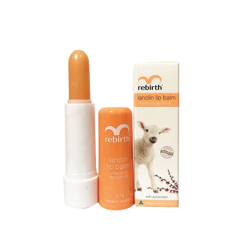 Son Dưỡng Môi Chống Nắng Rebirth Lanolin Lip Balm