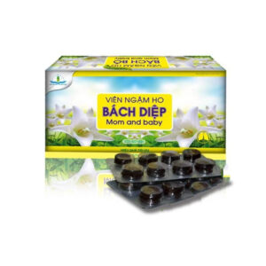 Viên Ngậm Ho Bách Diệp Mom And Baby Hộp 50 Viên