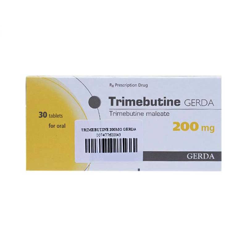 Trimebutine Gerda 200mg Hộp 30 Viên - Điều Trị Chứng Co Thắt