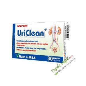 Super Power Uriclean Hộp 30 Viên - Giúp làn Tan Sỏi Thận