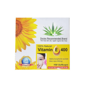 Viên uống bổ sung vitamin E 400