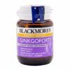 BLACK MORES GINKGOFORTE HÔP 40 VIÊN - BỔ NÃO TĂNG CƯỜNG TRÍ NHỚ