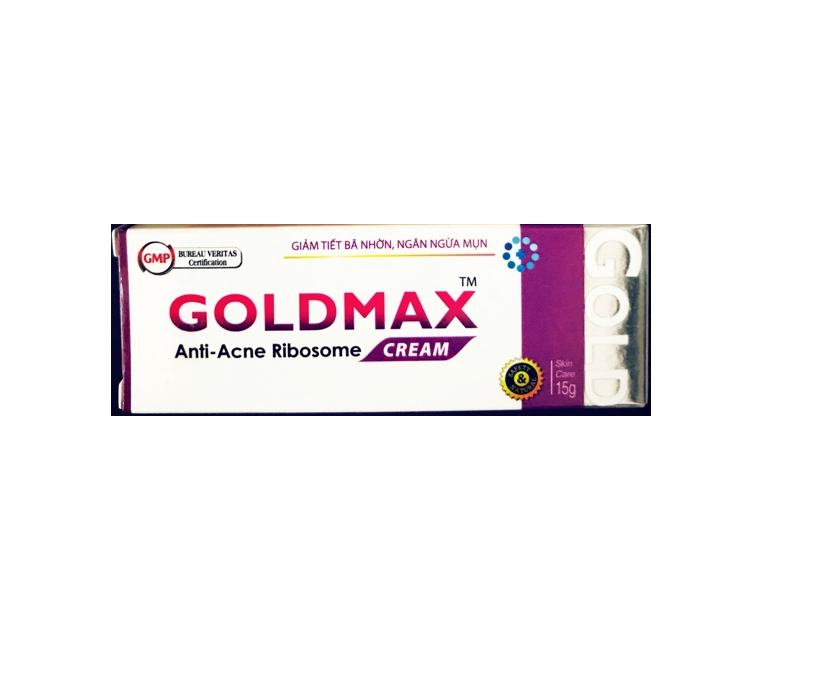 Goldmax Tuýp 15g - Kem Trị Mụn, Làm Sạch Nhờn Trên Da
