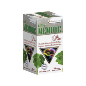 Ultra Memore Plus-Hộp 60 Viên-Tăn Cường Trí Nhớ