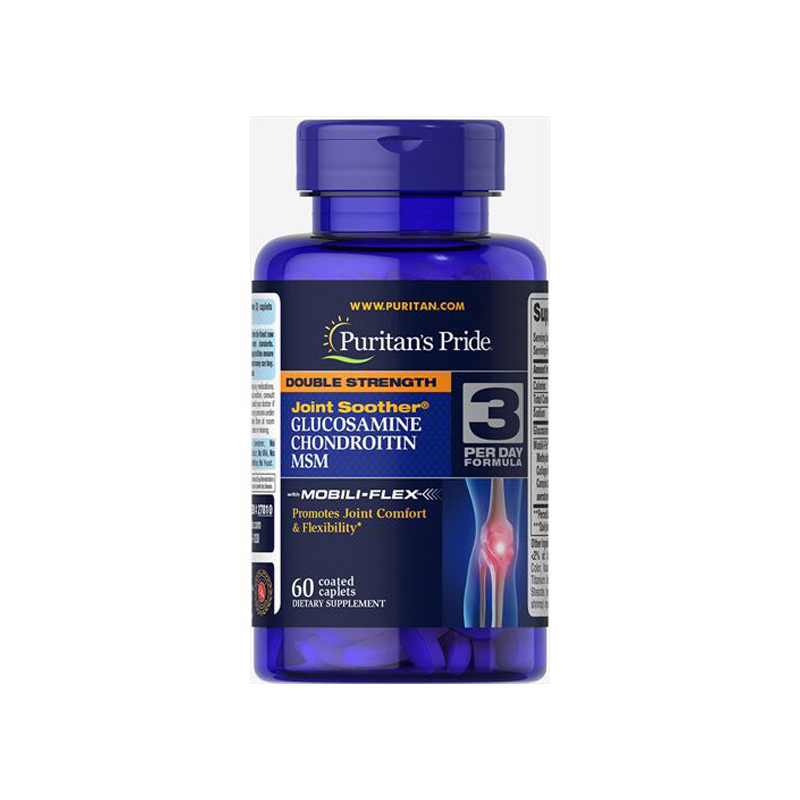 Double Strength Glucosamine hộp 60 viên - Viên uống hỗ trợ xương khớp