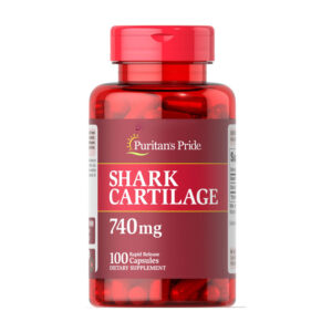 Shark Cartilage 740mg Hộp 100 Viên - Hỗ Trợ Xương Khớp, Làm Đẹp Da