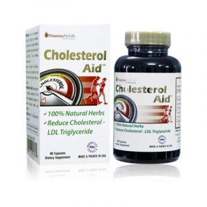 Cholesterol Aid hộp 60 viên - Viên uống giảm mỡ máu