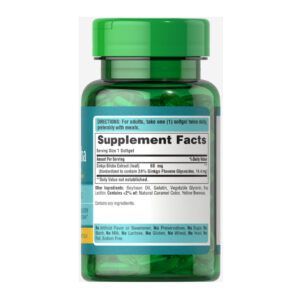 Ginkgo Biloba 60mg Hộp 120 Viên - Thành Phần Công Dụng