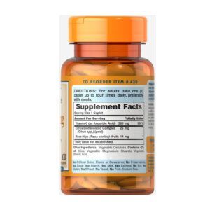 Puritan Vitamin C-500 mg Lọ 100 Viên - Thành Phần Công Dụng