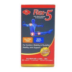 Flex 5 Lọ 30 Viên – Chăm Sóc Sức Khỏe Xương Khớp