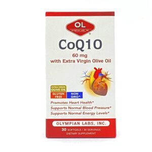 CoQ10 60mg Lọ 30 Viên – Chống Đột Quỵ, Cải Thiện Tuần Hoàn