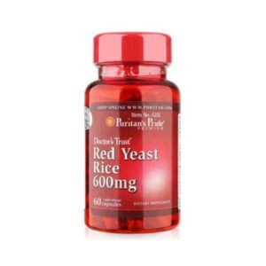 Red Yeast Rice 600mg Lọ 60 viên - Viên Uống Giảm Cholesterol