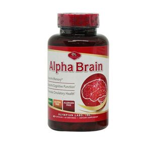Alpha Brain Lọ 60 Viên - Bổ Não, Hỗ Trợ Tuần Hoàn Não
