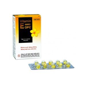 Vitamin E 400 IU OPC hộp 40 viên