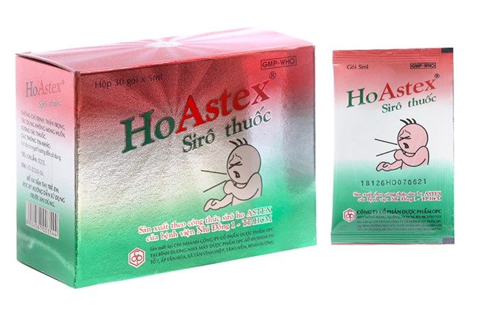 Ho Astex - Hộp 30 gói