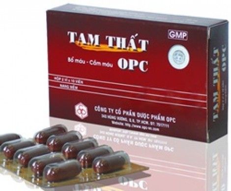 Tam thất OPC -Công dụng