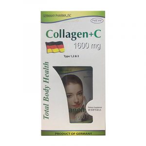Collagen + C 1600mg Total Body Health Hộp 60 Viên