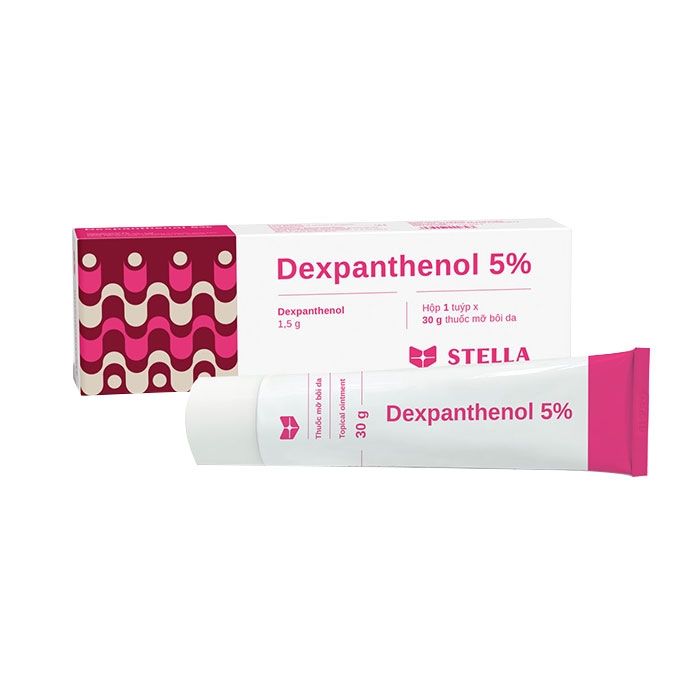 Dexpanthenol 5% Tuýp 30g - Điều Trị Da Khô Rát, Nứt Nẻ
