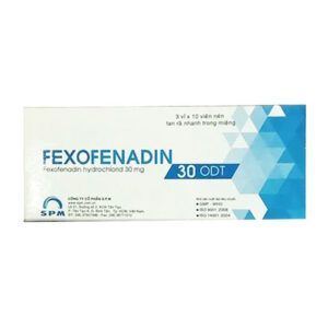 Fexofenadin 30 ODT Hộp 30 Viên