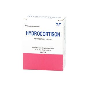 Hydrocortison hộp 1 lọ thuốc bột đông khô + 1 ống 2ml