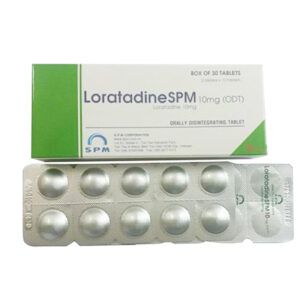 Loratadine SPM 10mg Hộp 30 Viên