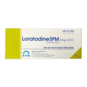 Loratadine SPM 5mg Hộp 30 Viên
