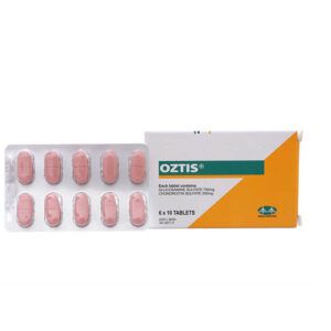 Oztis hộp 60 viên - Hỗ trợ giảm triệu chứng của thoái hoá khớp gối nhẹ và trung bình