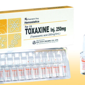 Toxaxine 250mg Hộp 10 Ống