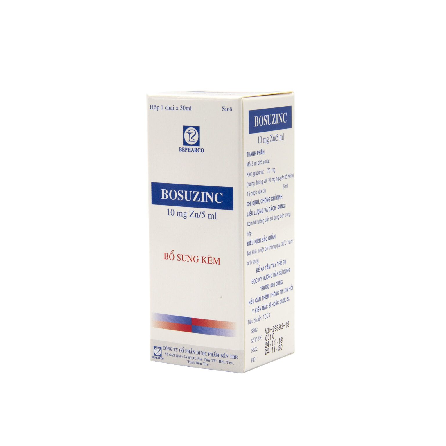 Bosuzinc Chai 30ml